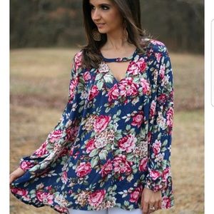 KORI Floral Tunic